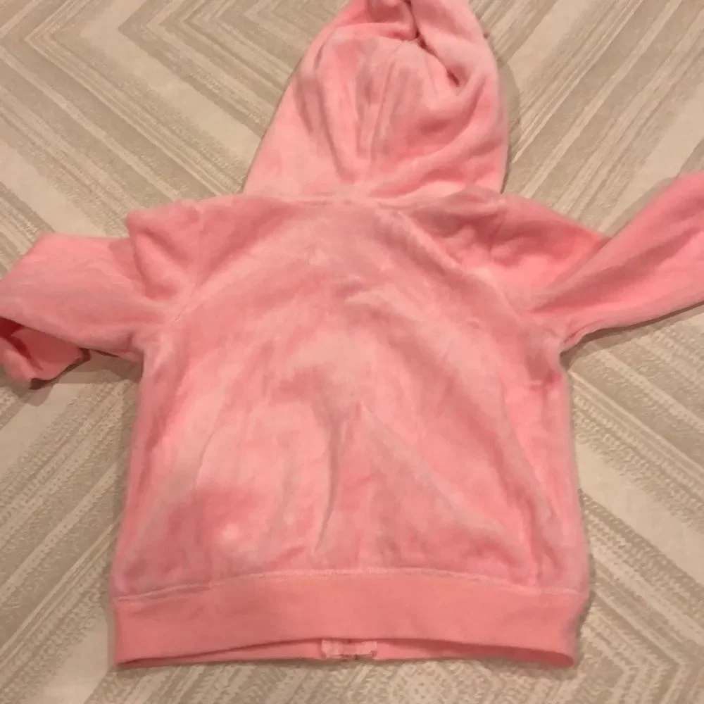 Juicy Couture Baby Velour Pink Hoodie and Pants Size 12M
